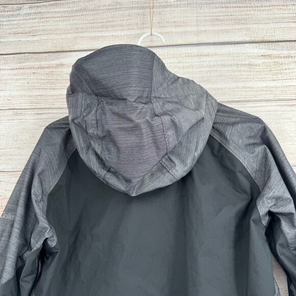 Columbia Removable Hood Snow Ski Jacket Womens Medium Gray Interchange No Liner - Picture 4 of 10